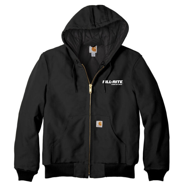 Carhartt Flannel Lined Duck Jacket (CTSJ140) Thumbnail